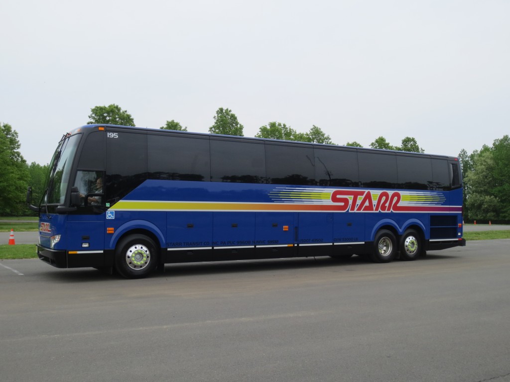 Types of Buses and Charters Starr Bus Tours & Charters