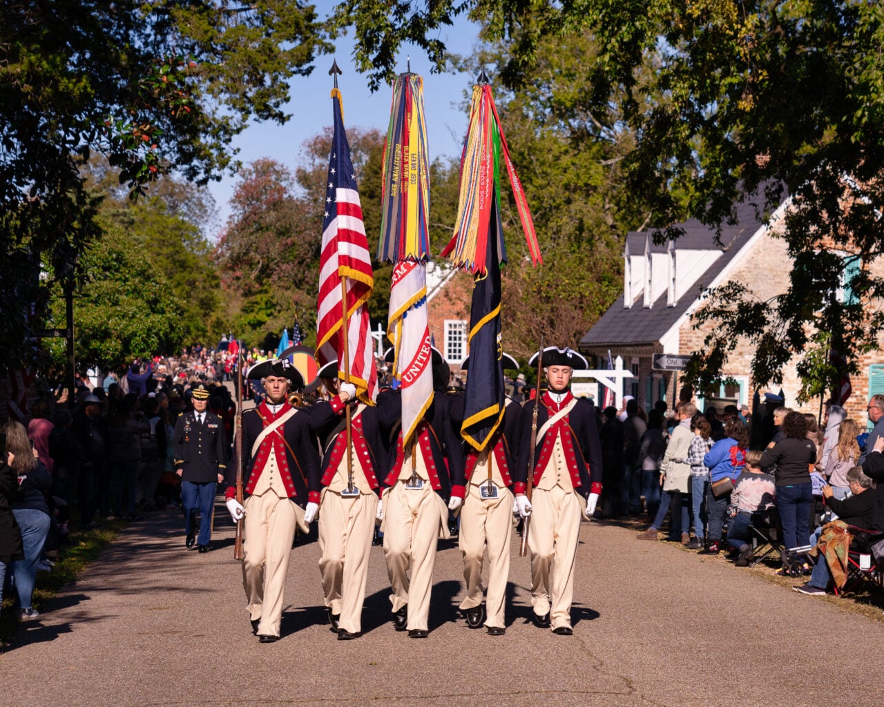 Yorktown Victory Parade; Credit MobilusinMobili, CC BY- SA 2.0